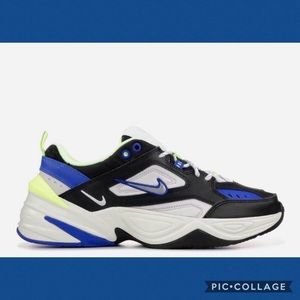 Nike M2K Tekno Black Royal Volt sz 10.5